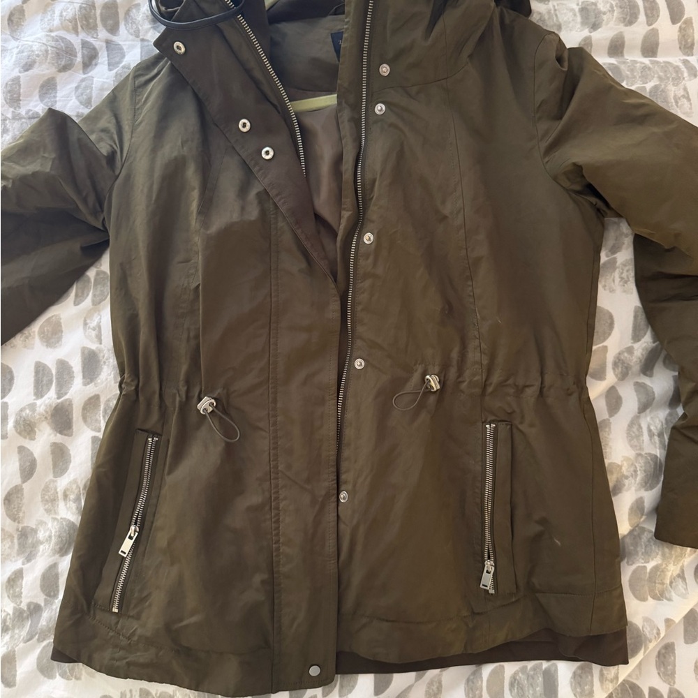 Zara Green Utility Jacket